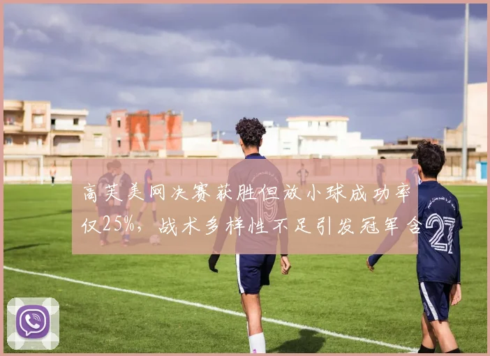 高芙美网决赛获胜但放小球成功率仅25%，战术多样性不足引发冠军含金量争议